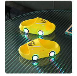 Kids luminous summer soft non-slip sandals for home, street, beach and pool