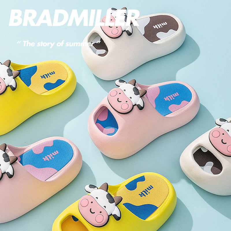 Kids luminous summer soft non-slip sandals for home, street, beach and pool
